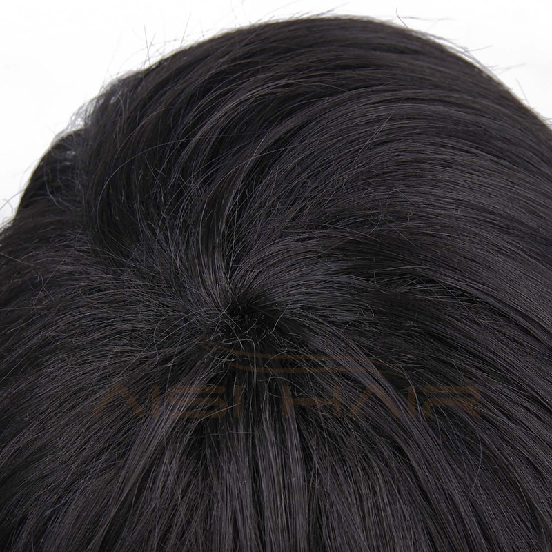 Aisi Hair Top Quality Synthetic Pixie Cut Short Black Wigs For Black Women Heat Resistant Fiber