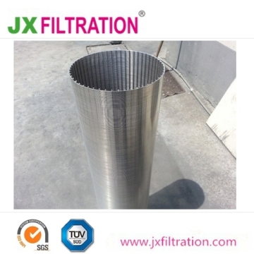 Rod Base Slot Screen Galvanized Wedge Wire Screen