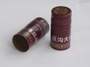 custom screw wine bottle aluminum cap