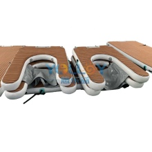 Inflatable Jet Ski C Docks: Floating Lounge Platform