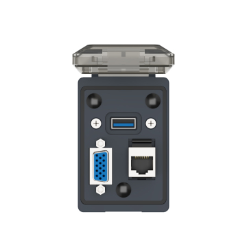 RJ45 USB D-SUB Smart Electrical Panel Interface