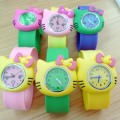 Cute Child Kids Silicone Cartoon Cat Wrist Watches