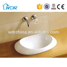 Table top art design sanitary ware ceramic bathroom basins