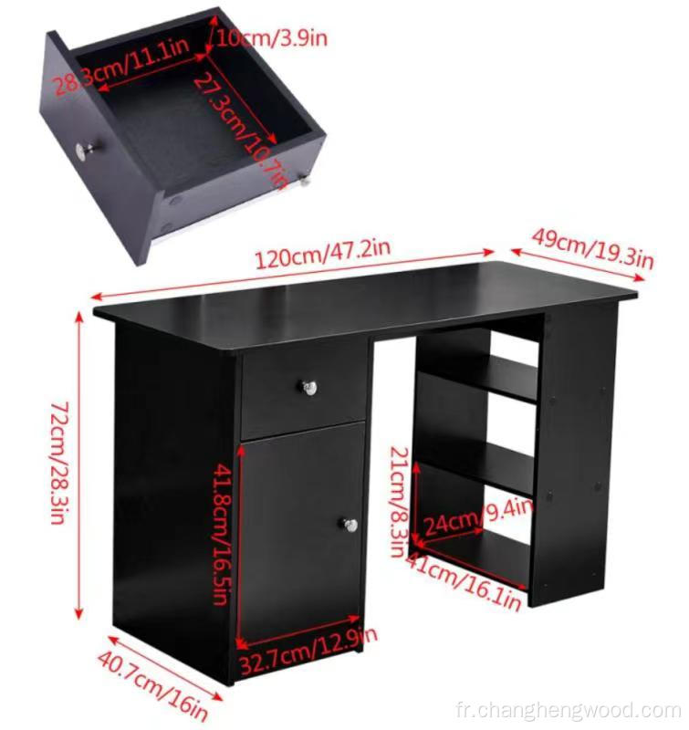 Bureau d&#39;ordinateur simple et élégant