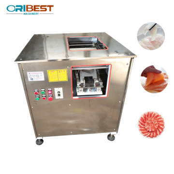 Automatic Frozen Fish Slicer Machine for Herring, Tilapia, and Parrot Fish Fillet Deboning