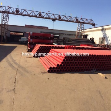 factory directly sales ST52 DN125 concrete pump steel pipe