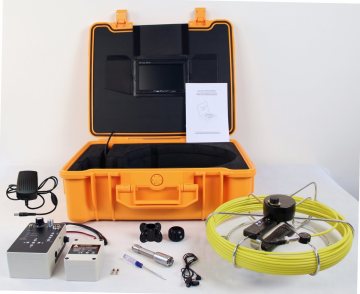 Sewer Pipe Inspection Camera with Meter-Counter