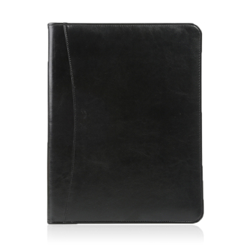 Custom Executive Leather Embossed Zippered Bags & Portfolios