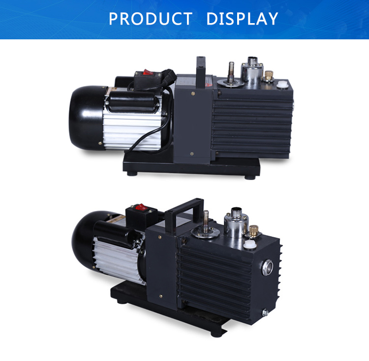 Double Stage Oil Rotary Portable Vane Vacuum Pump