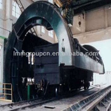 rotary railcar dumper