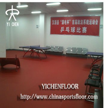 malaysia table tennis pvc sports flooring