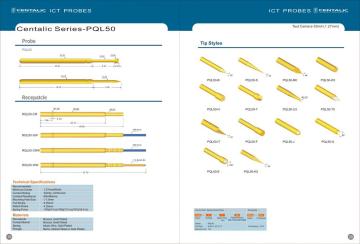 PCB Assembly Test Probe Pogo Pin PQL50 Series Applied to ICT
