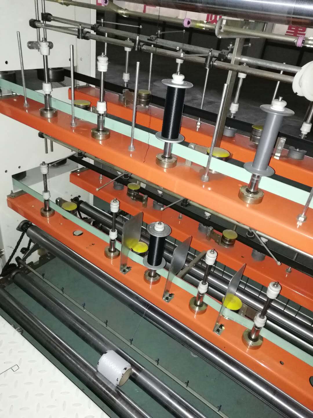 Elastic Rubber Yarn Doubling Covering Machine