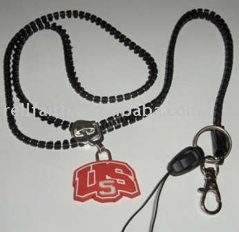 Colored Zipper Lanyard for Promotion