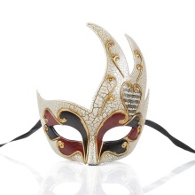 Customizable Venice Flame Shape Mask for Parties and Performances