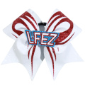 Custom Logo Dance Cheer Hair Bows