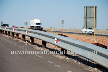 steel highway guardrail