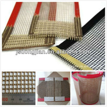 ptfe teflon coated fiberglass mesh conveyer belt