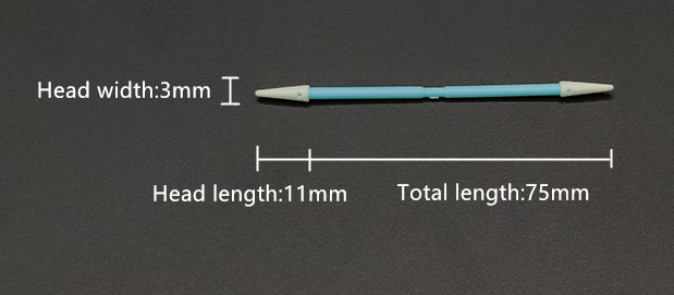 Cleanroom Swab Fs750 Double Head