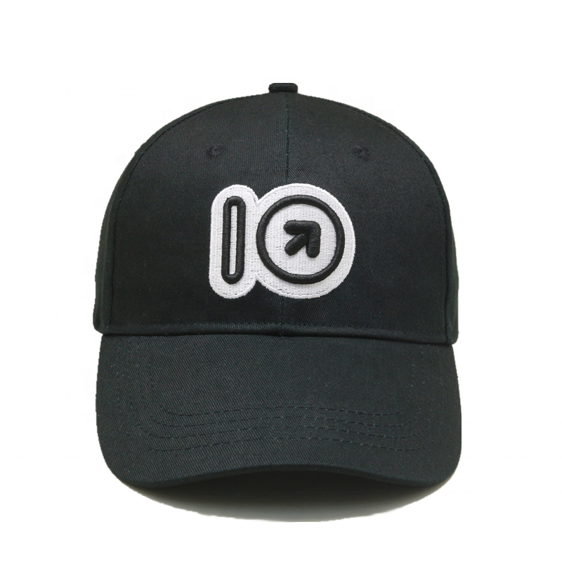 Hot Sales Wholesale Solid Color 100% Cotton Embroidery Baseball Cap with Metal Buckle