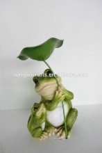 garden decoration sensor resin frogs
