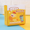 Custom Recycled Paper Chicken French Fries Packaging Box