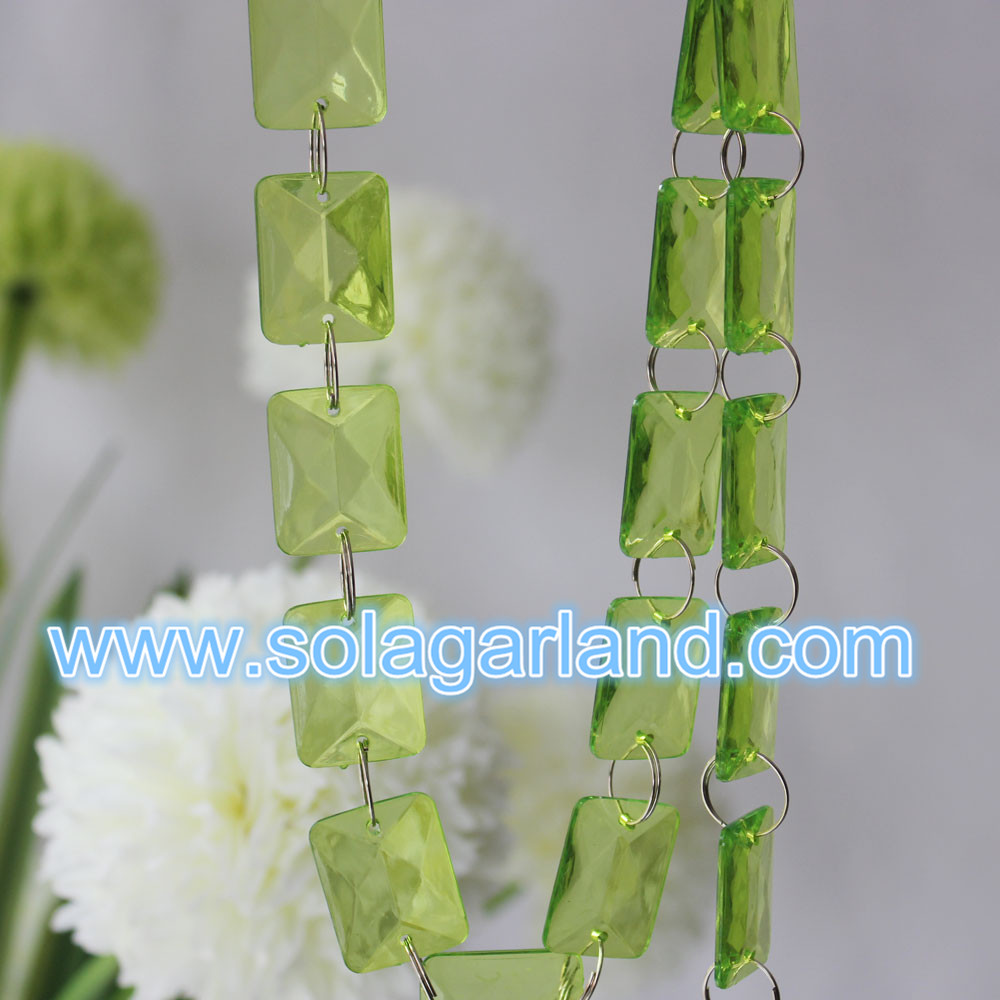 Clear Crystal Beads String