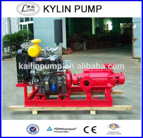 single stage single suction diesel engine fire pump