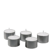 Unscented 8 hour tealight candle