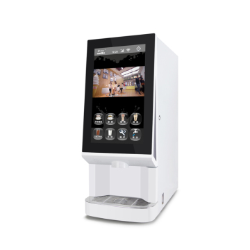 Touch screen instant coffee milk tea maker