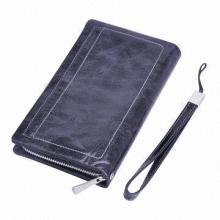 2014 Latest Fashion Genuine Leather Men's Branded Long Wallet