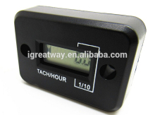 waterproof gas engine hour meter tachometer