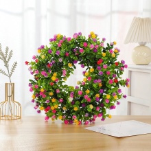 Spring Simulate Flower Eucalyptus Wreath: The Top Selling Cross-Border Home Decor Item
