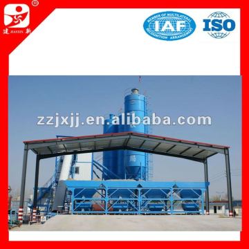 High efficient central mix concrete batch plant