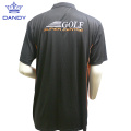 Baju polo golf berkualiti tinggi sublimasi tersuai