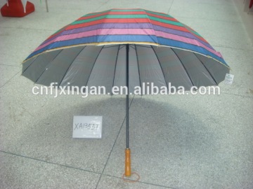 straight manual open umbrella