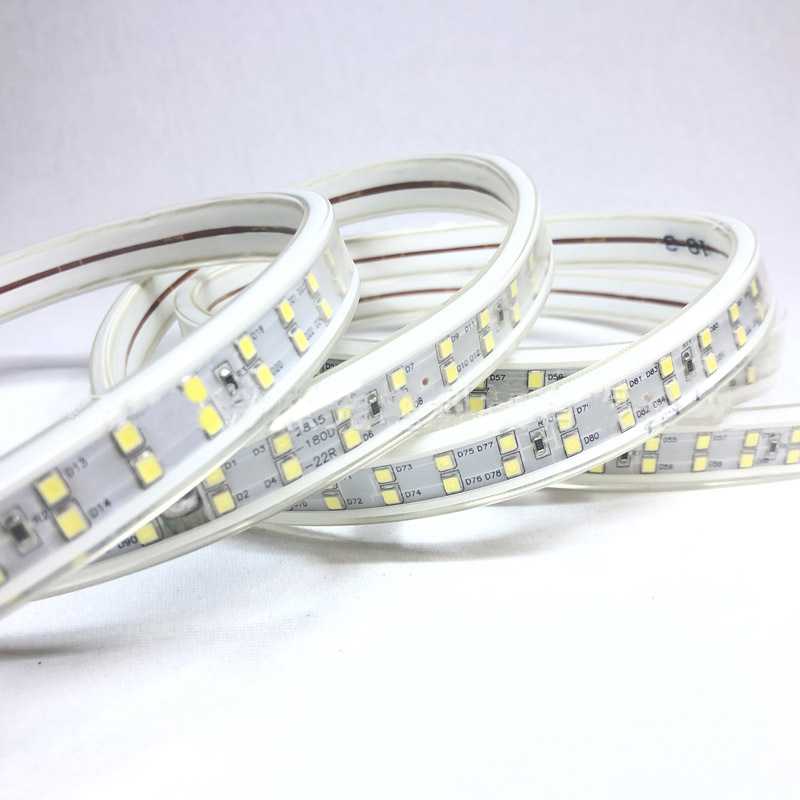 220V 48leds IP65 Led Strip SMD2835 Led Strip Flexible PVC cover strip light