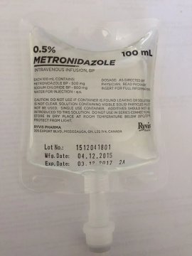 Metronidazole Infusion Bag 100ml 250ml
