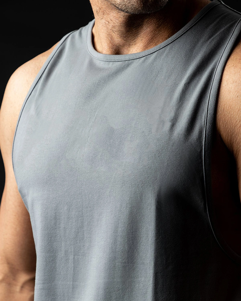 Active Wear Wide Arm Openings Tank Top