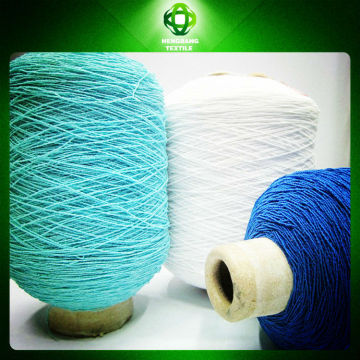 polyester covering rubber yarn