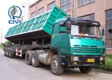 Three Axle Side Dump Semitrailer
