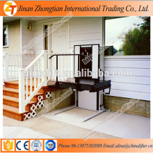 2016 New model ZHONGTIAN brand small home wheelchair lift equipment CE