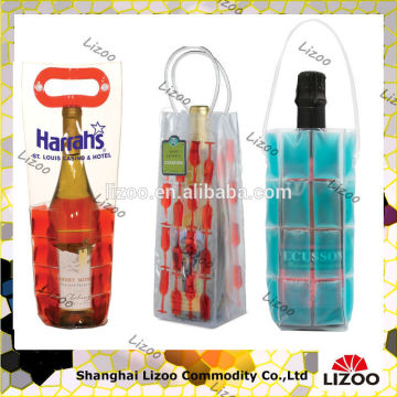 Thermal wine cooler carrier bag