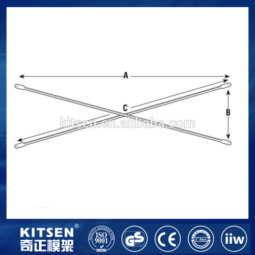 Hot Sale Kitsen Scaffolding Diagonal Cross Brace for Construction