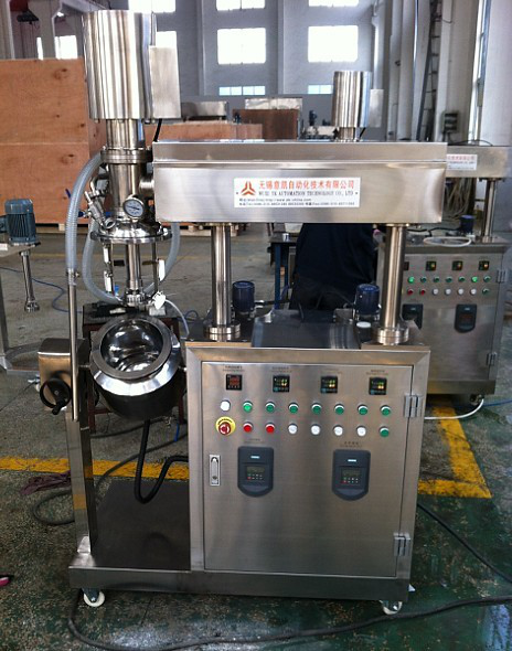 LTRZ-10 Pharmaceutical Automatic Vacuum Mixing Emulsifier Homogenizer for Cosmetic Cream milk