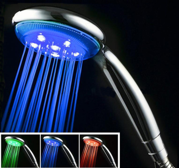 Led hand shower shower water temperature control