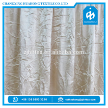 Crushed knitted curtain fabric transparent from shaoxing textile market