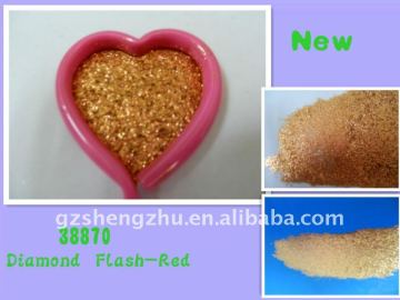 Diamond red-brown pearl pigment powders