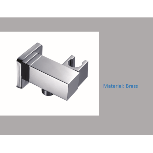 Квадратный держатель для душа с выходом воды