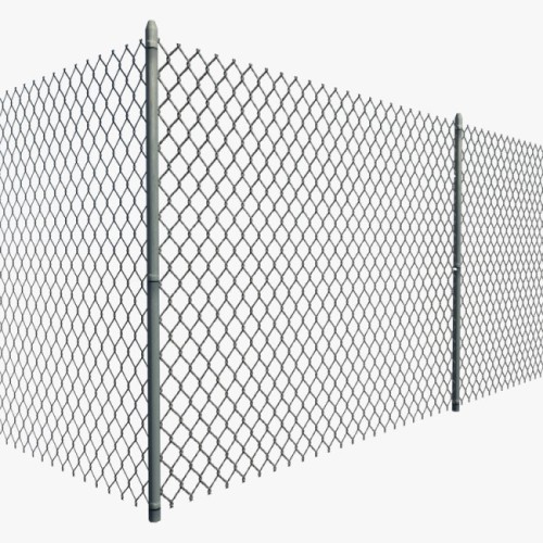 Hot mencelupkan galvanis Chain Link Wire Mesh Fence